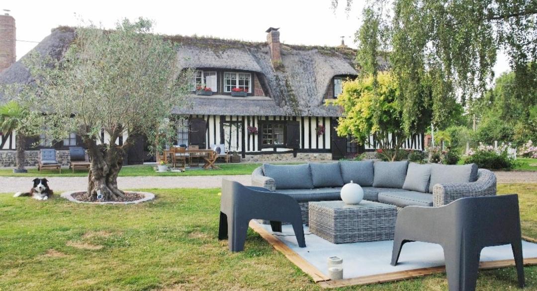 La Chaumiere Bed & Breakfast Saint-Martin-Saint-Firmin Eksteriør bilde